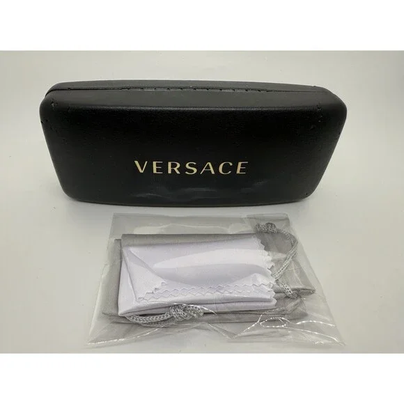 Versace Eyeglasses 3152 518 53-17-140 Full Rim Case, Microfiber Pouch & Cloth - Picture 8 of 14